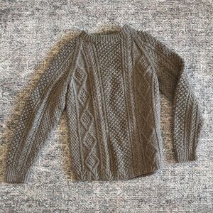 Handmade Wool Knit Sweater